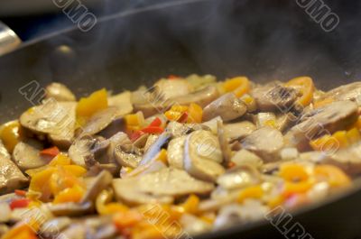 Mushroom and Vegetable Sauté