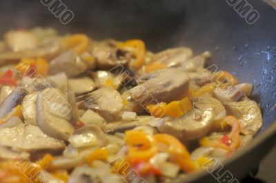 Mushroom and Vegetable Sauté