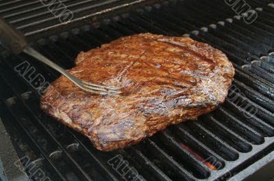 Succulent Flank Steak BBQ