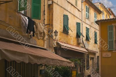 Narrow Street in France