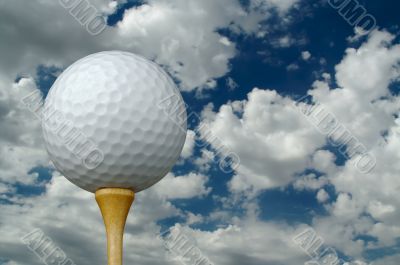 Golf Ball & Tee