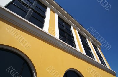 Abstract Wall Construction