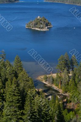 Emerald Bay in Lake Tahoe, California