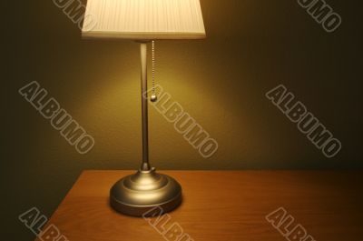Lamp and Table