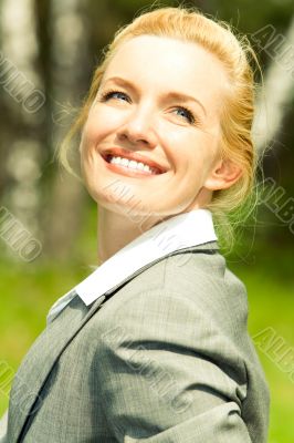 Joyful woman