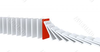Figures of a dominoes