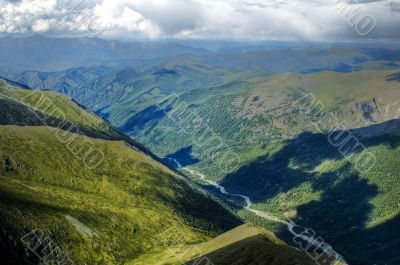 Akkem river valley