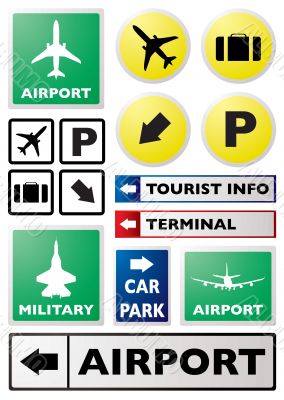 airport sign