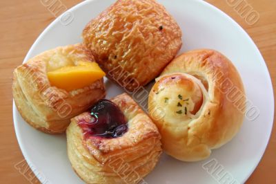 Assorted pastries