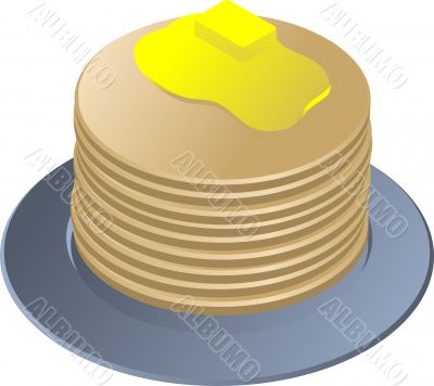 Stack of pancakes