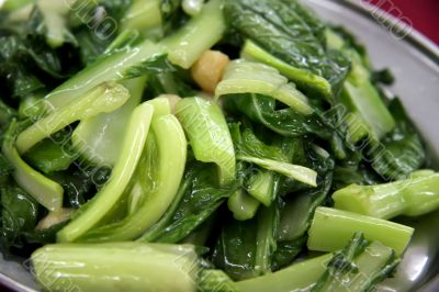Fried asian vegetables