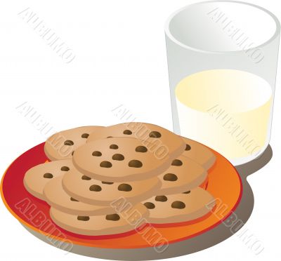 Milk and cookies