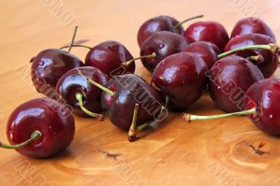 Fresh cherries