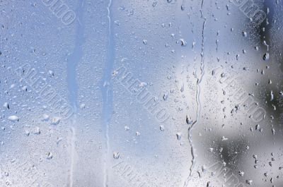 Rain Drops on Window