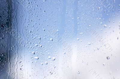 Rain Drops on Window
