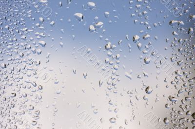 Rain Drops on Window