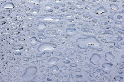 Water Drops on Glass