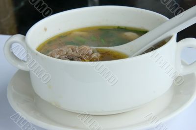 Oxtail soup