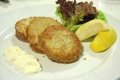 Crab cakes