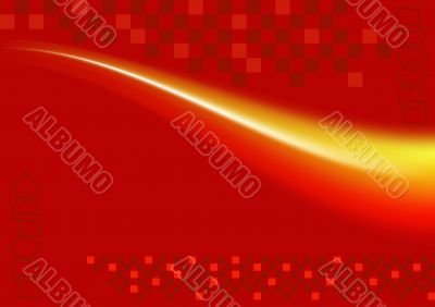 Red abstract background