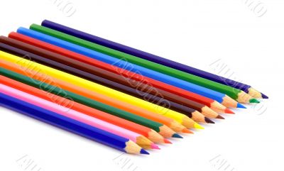 Lot of color pencils