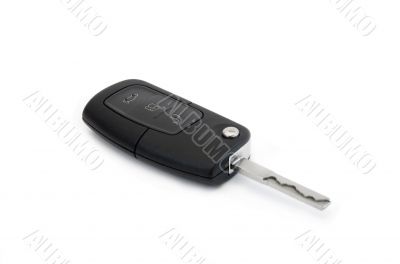Car key close-up