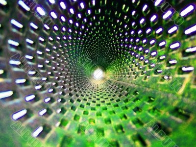tube with holes