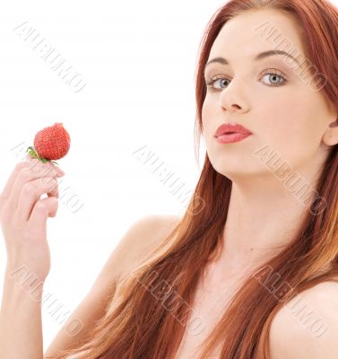 strawberry girl