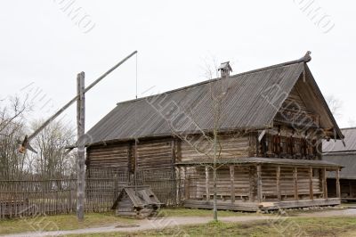 old wooden house