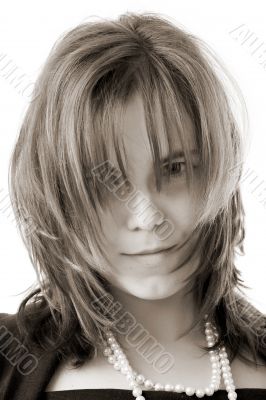 young woman portrait