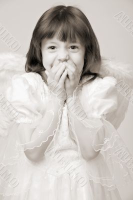 surprised girl
