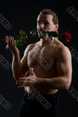 dark side of a rose