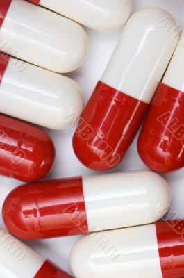 Pills, medical background