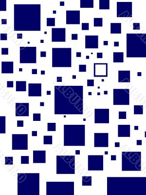 blue squares