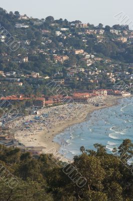 Crowded Day At The Beach