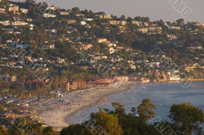 Crowded Day At The Beach