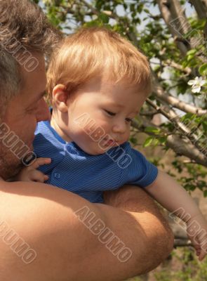 Father and son
