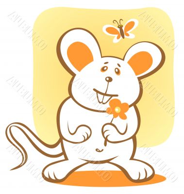 happy mouse