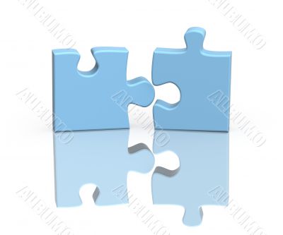 Two parts of a puzzle