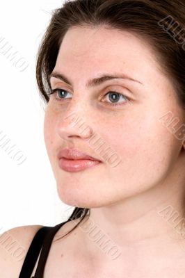 Face close up