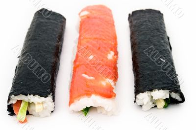 Cooking sushi