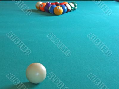 billiard table