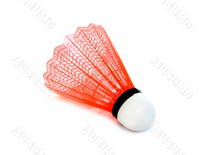 Red shuttlecock