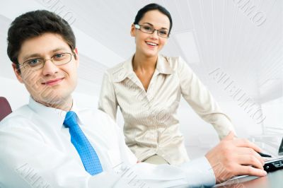 Smart businessman