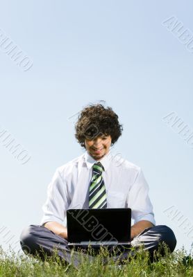 Businessman outdoor