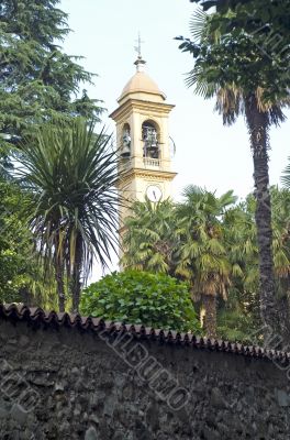 Costalambro - Belfry and palms