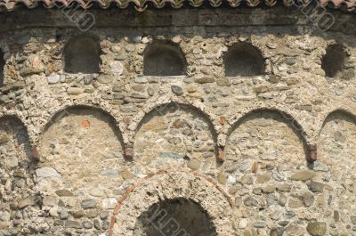Agliate - Baptistery, detail