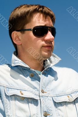 man in sunglasses