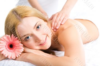 Smiling woman