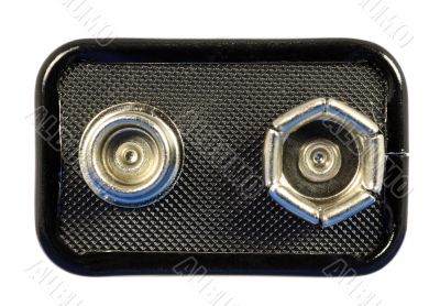 9 volt battery top